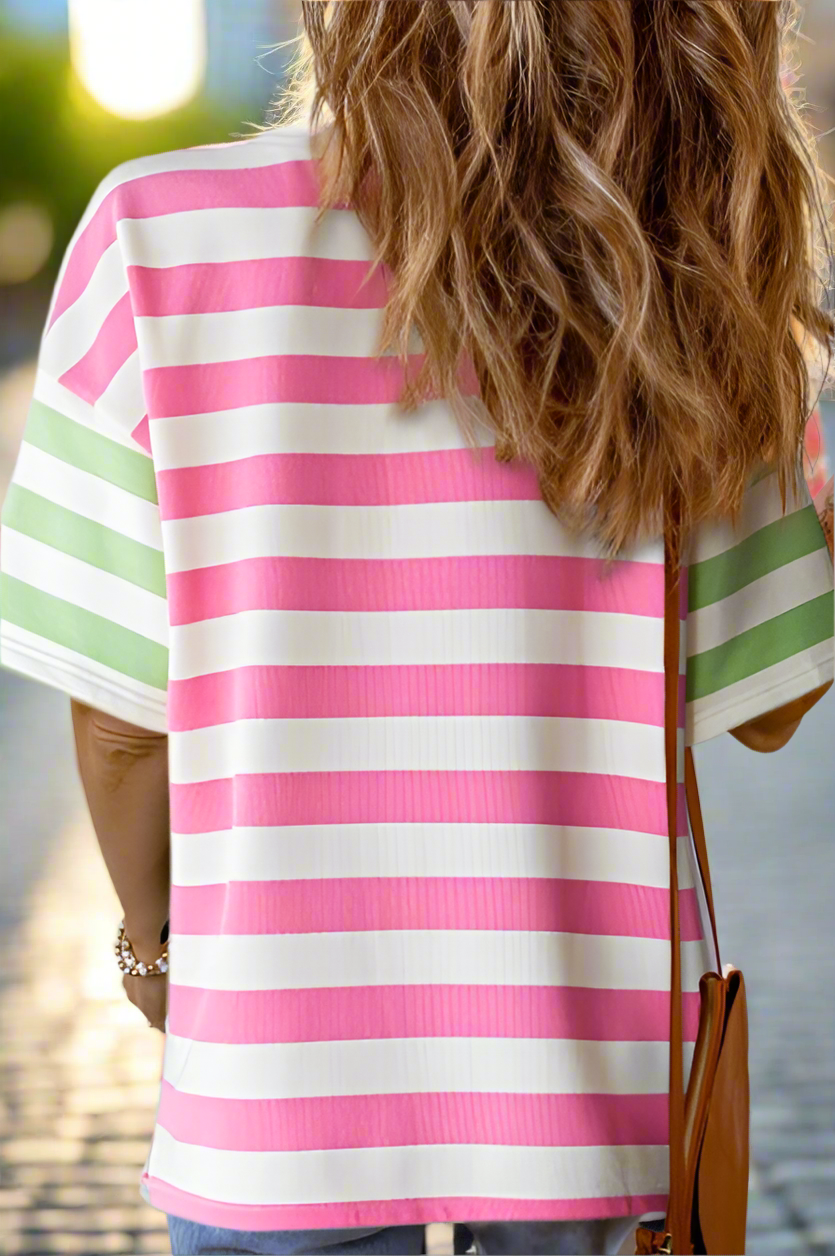 Payton Stripe Knit Top