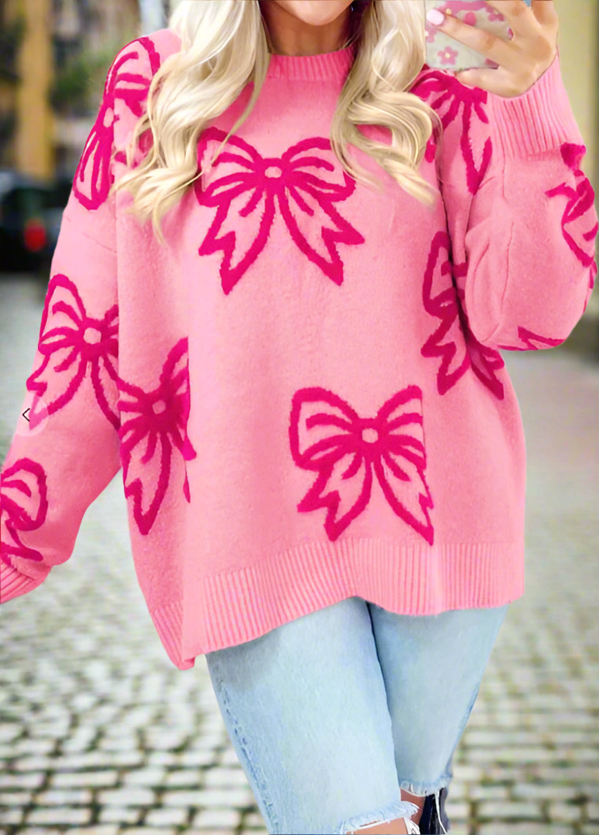 Caitlynn Bow Sweater