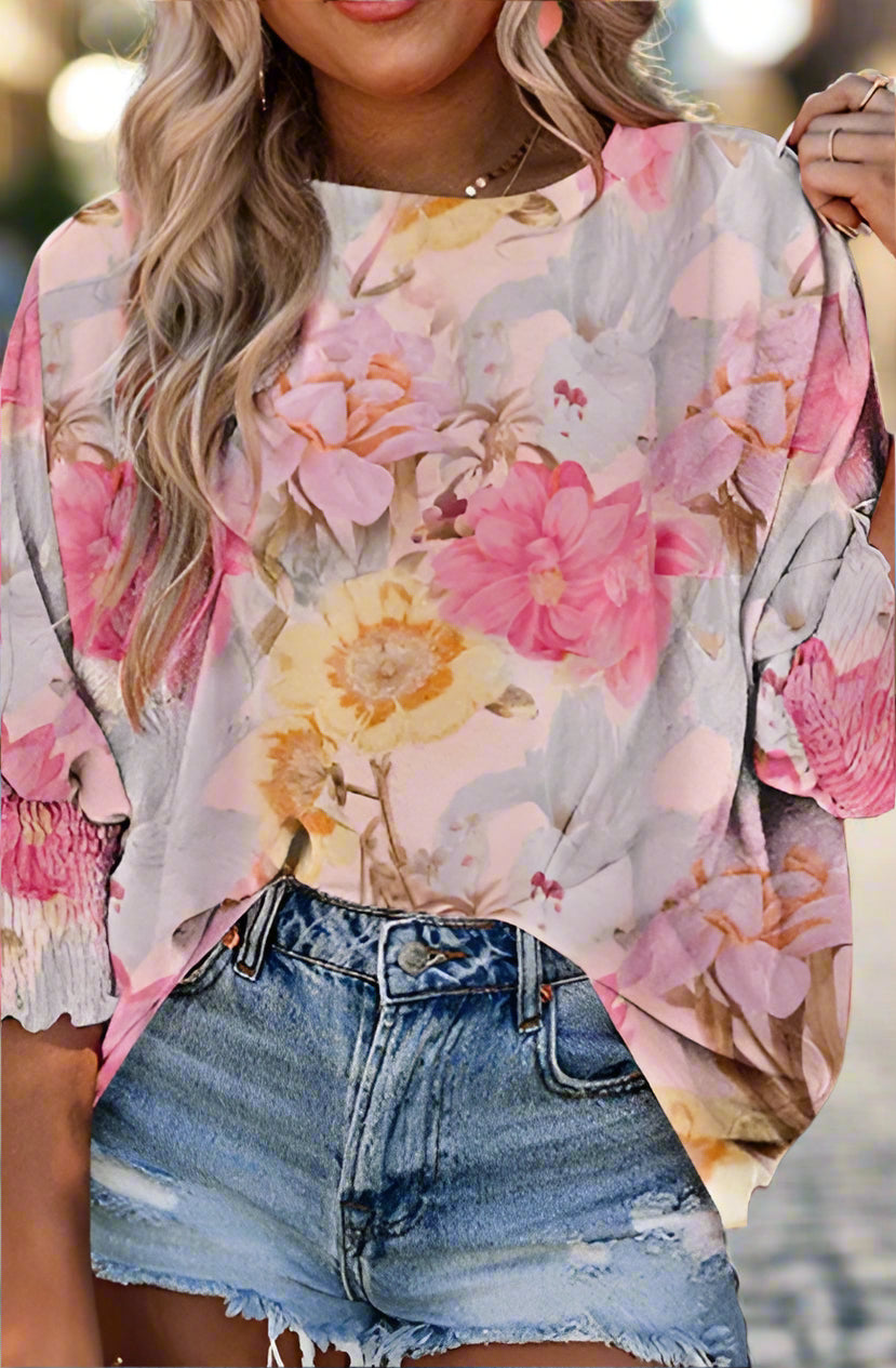 Crush Watercolor Blouse