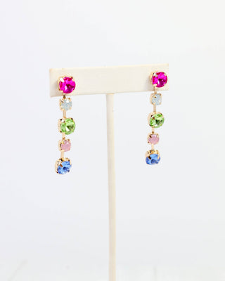 Santa Rosa Rhinestone Earring Multi