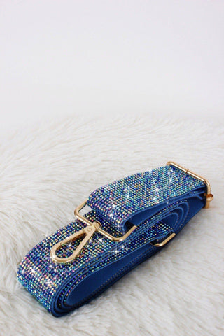 Sparkling Rhinestone Strap in Silver (Crystal AB)