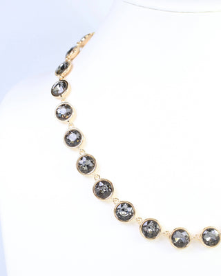 Kadis Crystal Necklace Black Diamond