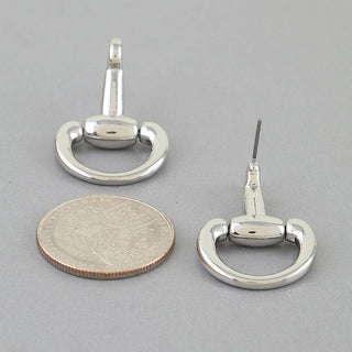 Horseshoe Drop Earrings