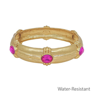 Water Resistant Gold  Bangle