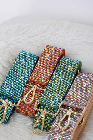 Sparkling Rhinestone Strap in Green AB