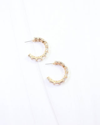 Cumberland Crystal Earring Clear