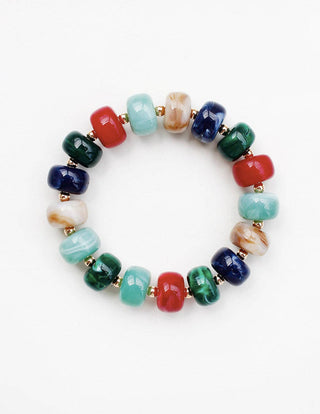 Front Row Beaded Stretch Bracelet