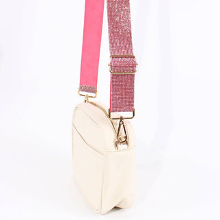 Sparkling Rhinestone Strap in Silver (Crystal AB)