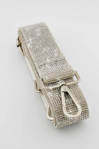 Sparkling Rhinestone Strap in Gold Multi