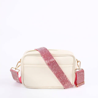 Sparkling Rhinestone Strap in Champagne Gold