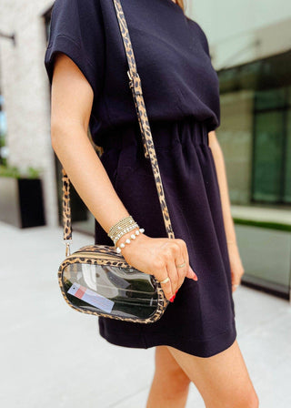 Double Zipper Oval Clear Gameday/Stadium Bag