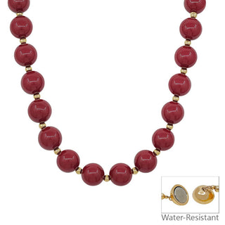 Kiss & Tell Beaded Necklace