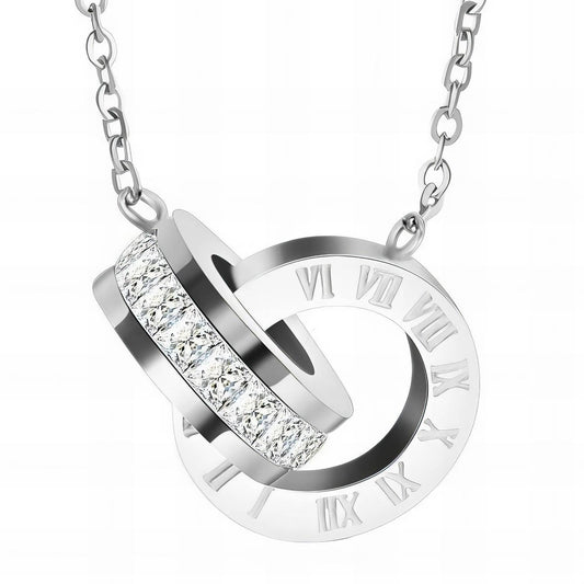 Water Resistant Stainless steel Carter Pendant Necklace