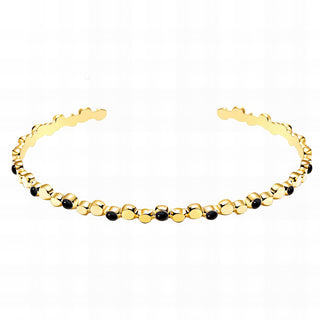 Water Resistant 18K gold plated Stainless steel Naomi Cuff Bracelet