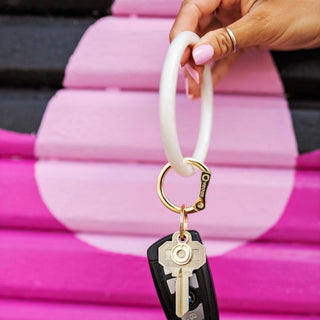 Resin Big O® Bracelet Keychain - Marshmello