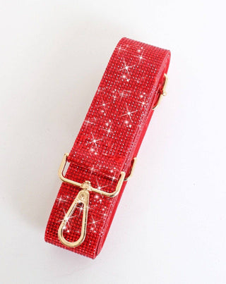 Sparkling Rhinestone Strap in Champagne Gold
