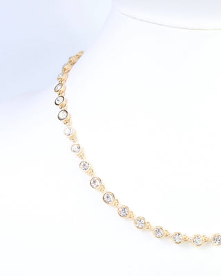 Castile Crystal Necklace Clear