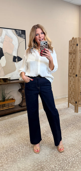 Mia Mid-Rise Crop