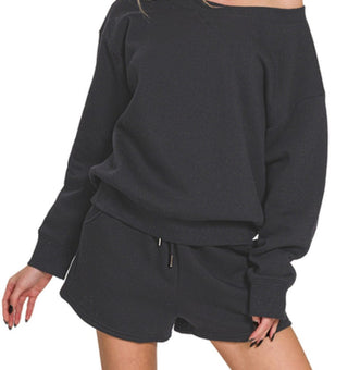 After Hours Short Set in Black