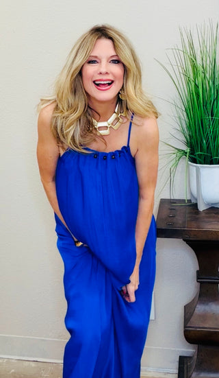 Hello Gorgeous Maxi in Royal Blue