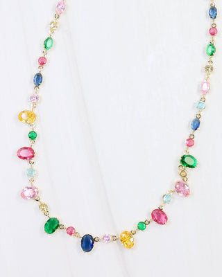 St Regis Crystal Necklace WP Multi