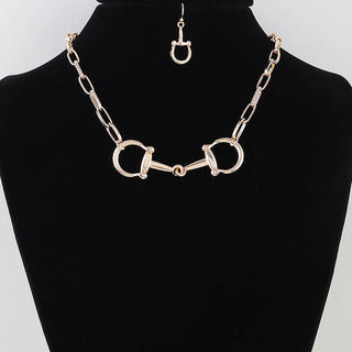High Horse Paperclip Necklace