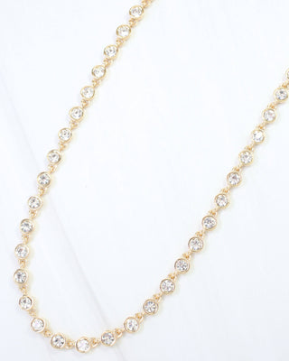 Castile Crystal Necklace Clear