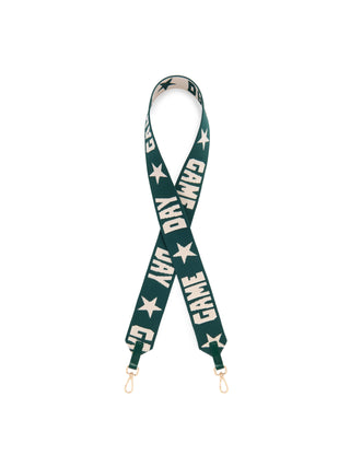 GAME DAY STRAP in Hunter Green