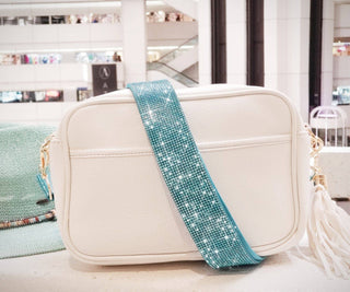 Sparkling Rhinestone Strap in Silver (Crystal AB)