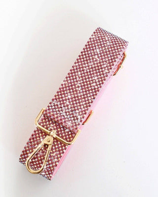 Sparkling Rhinestone Strap in Gold Multi