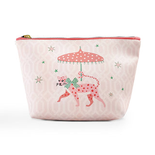 Leopard on Parade Cosmetic Clutch Pouch