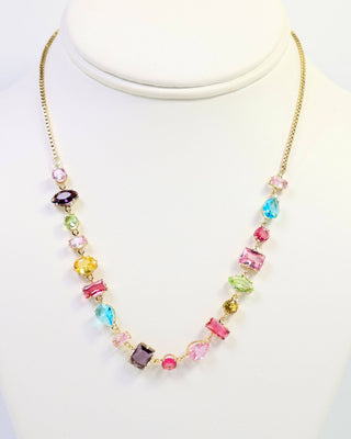 Royal Place Crystal Necklace WP Multi