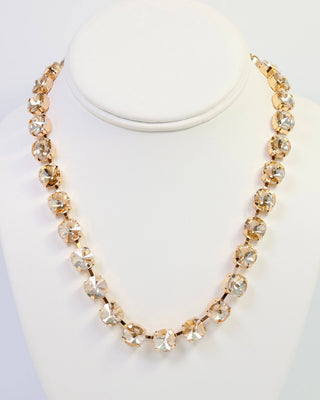 Radcliffe Rhinestone Necklace Champagne