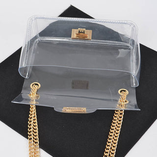 Zara Crossbody Bag W/Gold Rhinestone Clutch