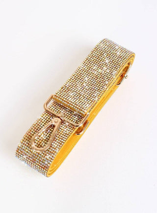 Sparkling Rhinestone Strap in Silver (Crystal AB)