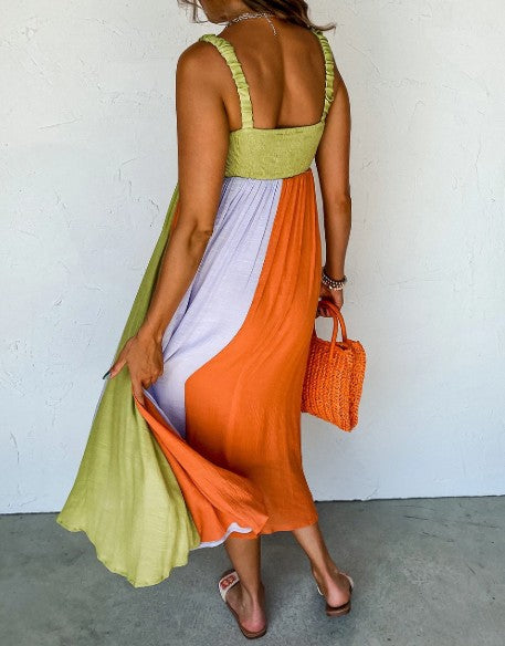 Margo Colorblock  Maxi Dress